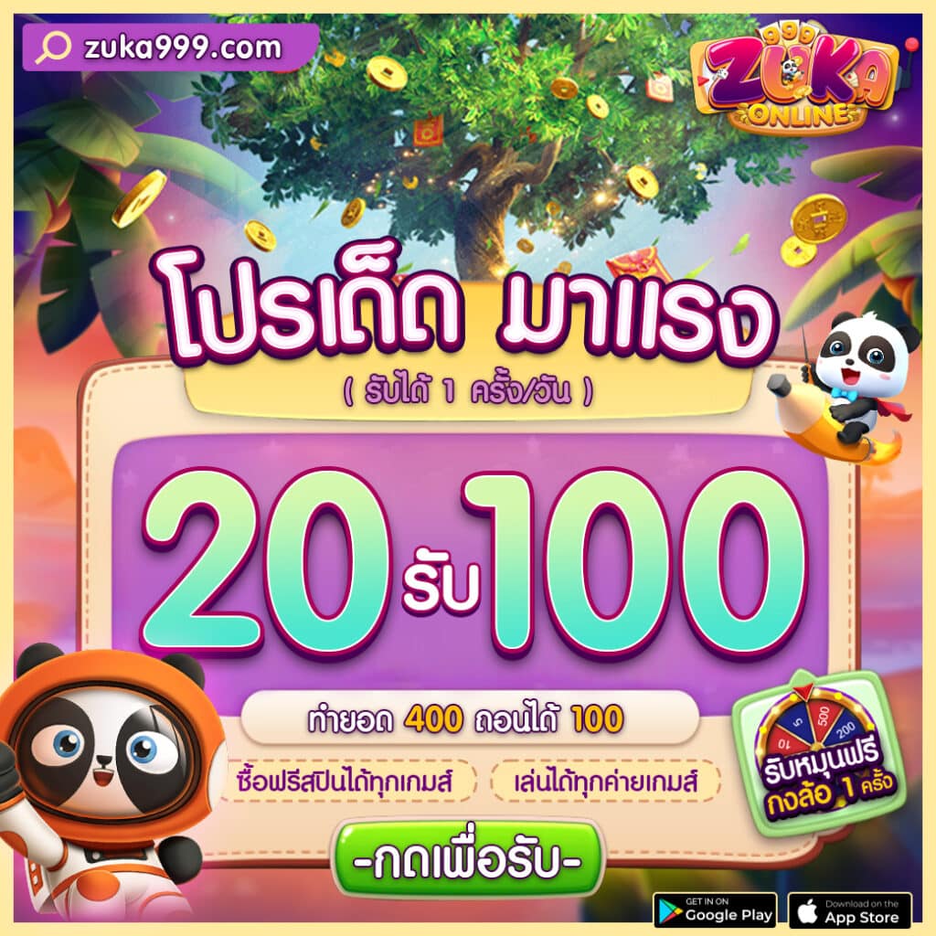 20รับ100
